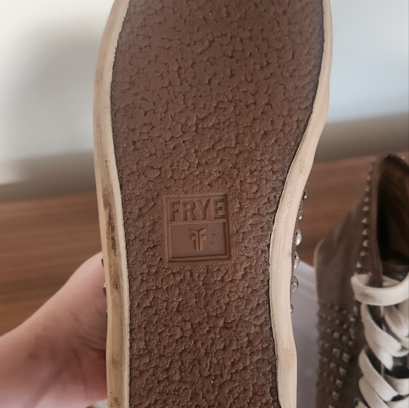 Leather High Tops - Picture 3 of 6